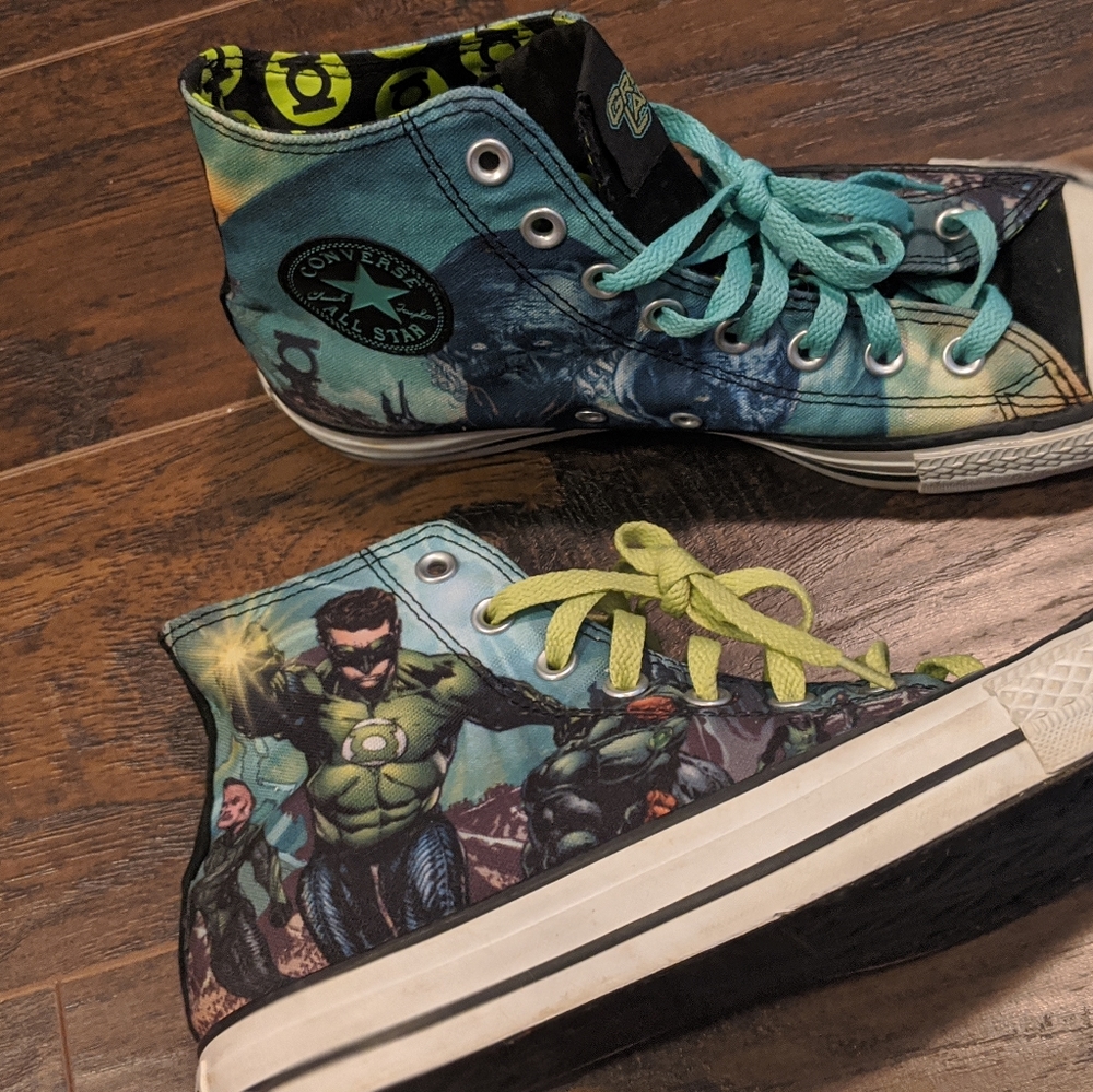 converse chuck taylor dc green lantern